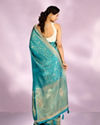 Mohey Women Emerald Enchantment Saree