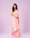 Mohey Women Pink Elegance Saree