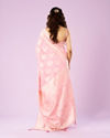 Mohey Women Pink Elegance Saree
