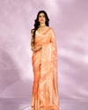 Celestial Orange Charm Saree
