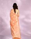 Mohey Women Celestial Orange Charm Saree