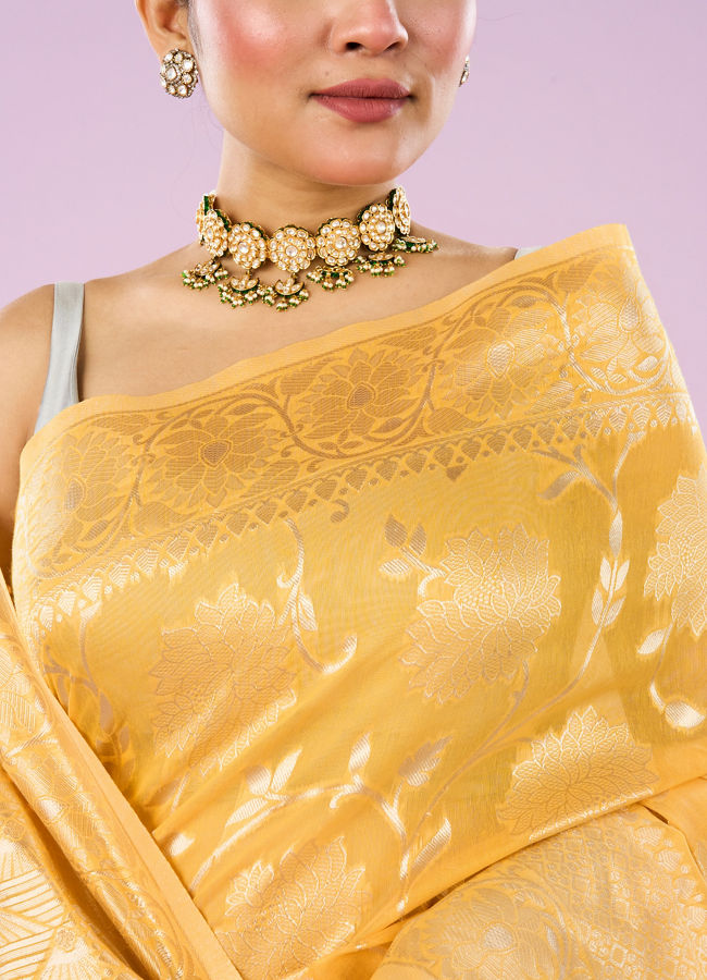 Mohey Women Sunlit Glow Saree