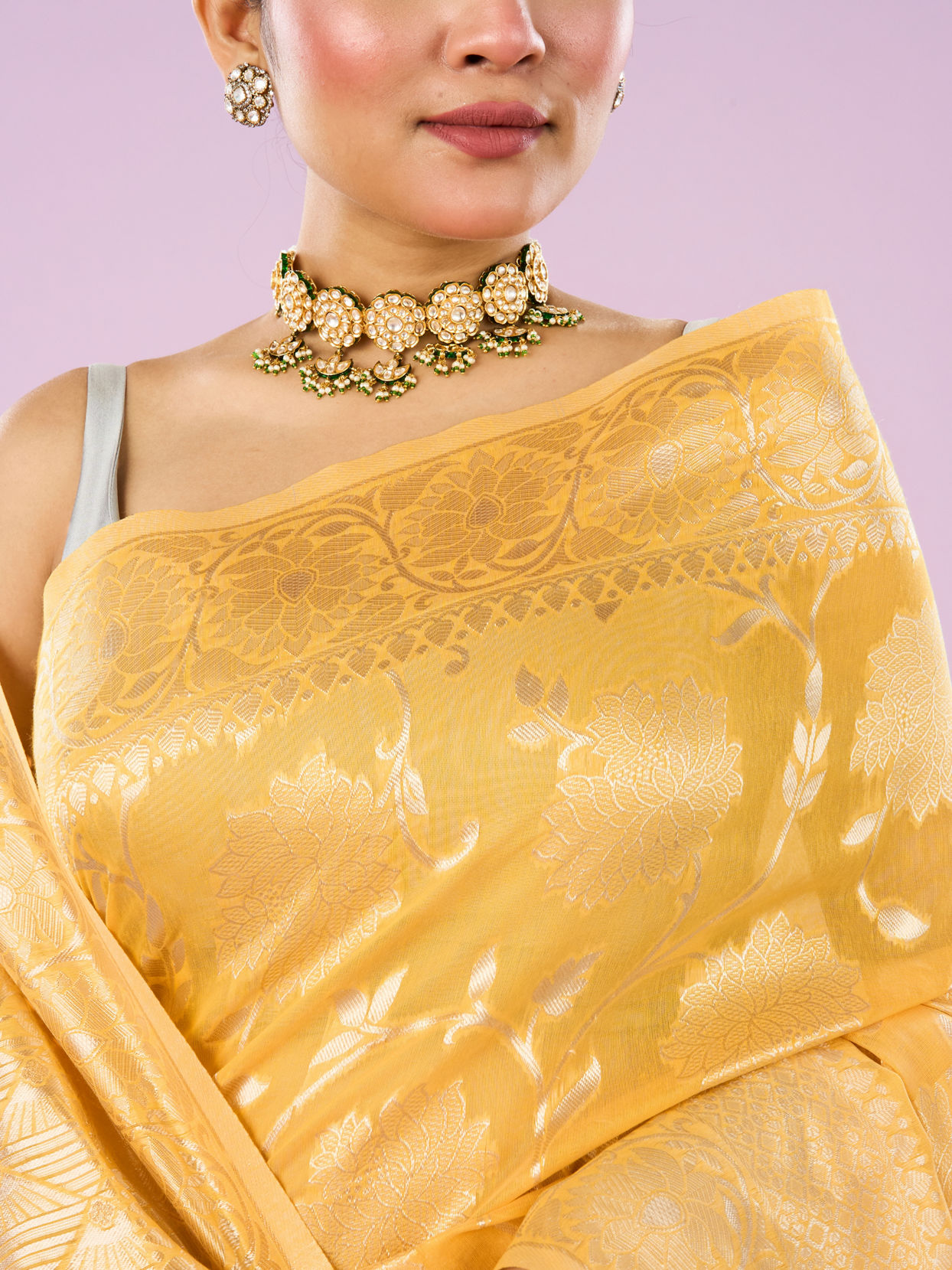 Mohey Women Sunlit Glow Saree