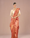 Pista Green Scintillation Saree