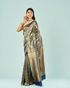 Mohey Women Blue Elegance Saree