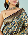 Mohey Women Blue Elegance Saree