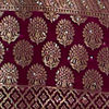 Wine Elegance Saree