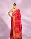 Glamorous Red Celebration Saree
