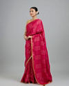 Mohey Women Elegant Pink Glory Saree