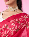 Mohey Women Radiant Pink Gifting Saree