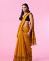 Mohey Women Sunset Glow Festive Saree