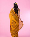 Mohey Women Sunset Glow Festive Saree