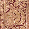 Wine Elegance Bridal Saree