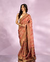 Pink Tissue Splendour Bridal Saree