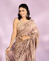 Mohey Women Fawn Enchanted Allure Saree