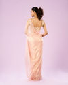 Mohey Women Ravishing Pink Organza Saree