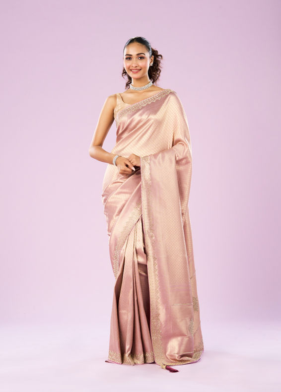 Mohey Women Purple Radiance Saree