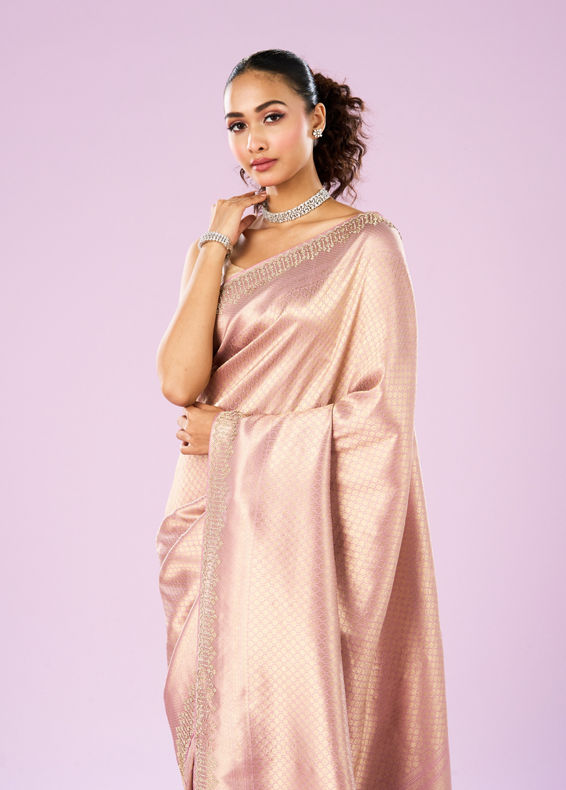 Mohey Women Purple Radiance Saree