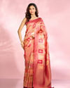 Ethereal Coral Charm Saree
