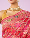 Mohey Women Regal Rani Pink Saree