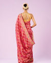 Mohey Women Regal Rani Pink Saree