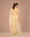 Mohey Women Green Glory Organza Saree