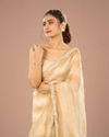 Mohey Women Green Glory Organza Saree