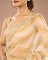 Mohey Women Green Glory Organza Saree