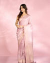 Elegant Purple Saree Enchantment