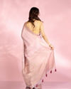 Mohey Women Elegant Purple Saree Enchantment