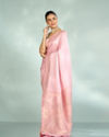 Mohey Women Light Pink Elegance Saree
