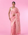 Pink Elegance Saree