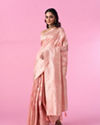 Mohey Women Radiant Pink Elegance Saree