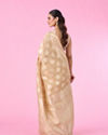 Mohey Women Beige Elegance Saree