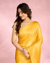 Mohey Women Radiant Yellow Saree