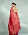 Mohey Women Ravishing Pink Saree