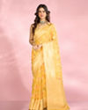 Radiant Yellow Elegance Saree