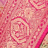Rani Pink Festive Banarasi Saree