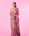 Mohey Women Purple Elegance Saree