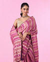 Mohey Women Purple Elegance Saree