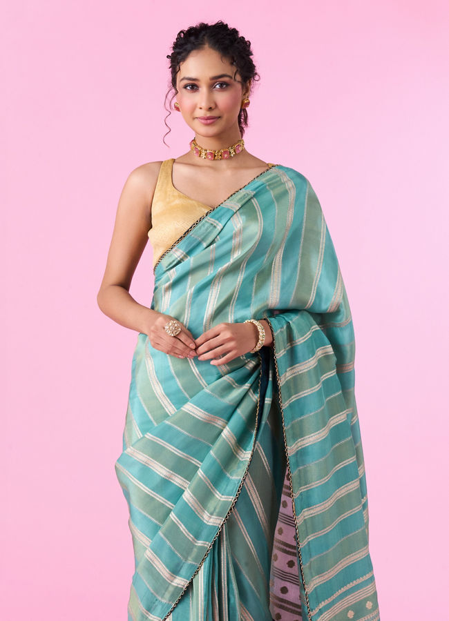 Mohey Women Emerald Bliss Saree