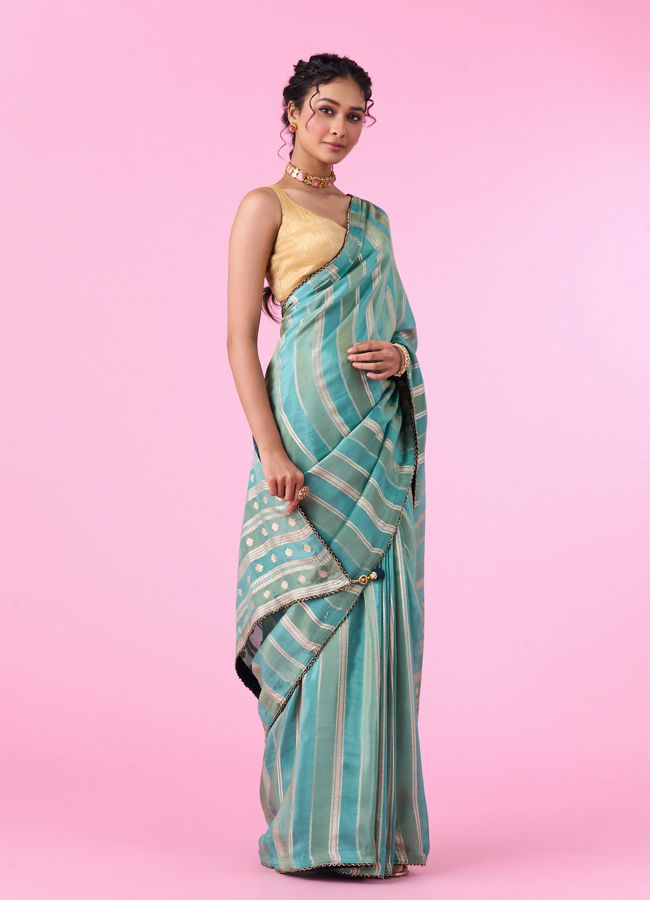 Mohey Women Emerald Bliss Saree