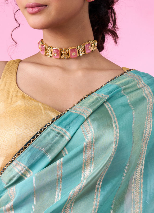 Mohey Women Emerald Bliss Saree