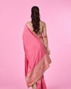 Mohey Women Elegant Pink Saree
