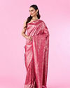 Mohey Women Ravishing Rani Banarasi Saree