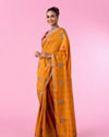 Mohey Women Mustard Yellow Exuberance Saree