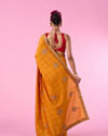 Mohey Women Mustard Yellow Exuberance Saree