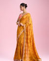 Mohey Women Sunshine Elegance Yellow Saree