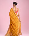 Mohey Women Sunshine Elegance Yellow Saree