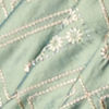 Pista Chinon Saree with Stone Work
